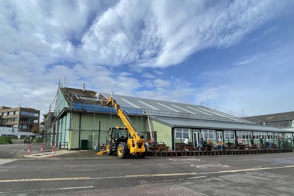 New Roof for Hangar 9